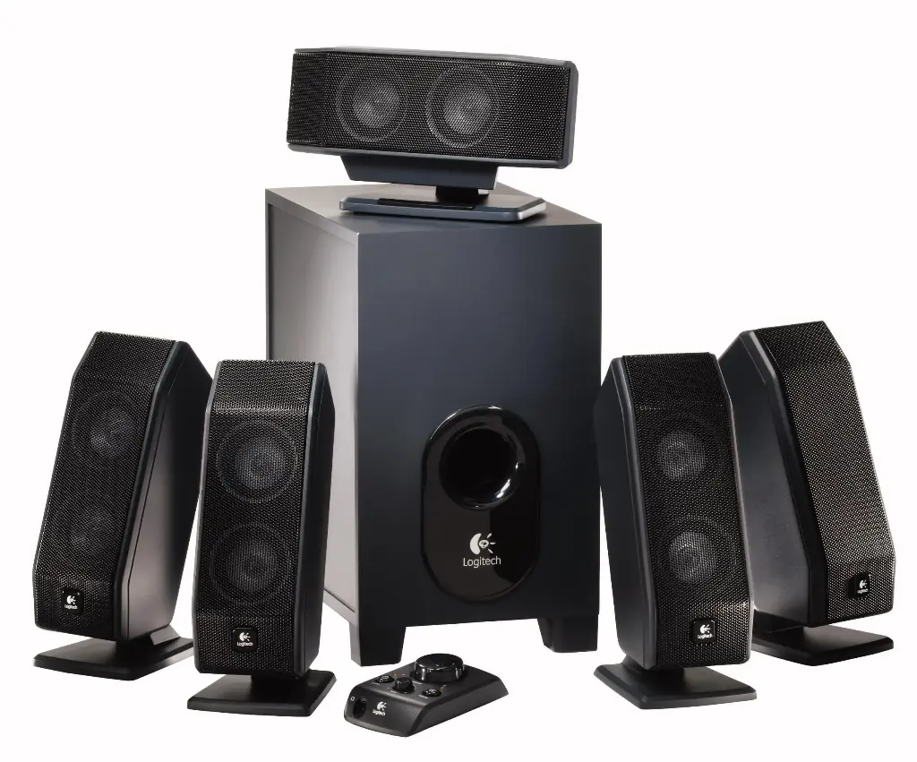 Logitech 5.1 with Sub. Speaker