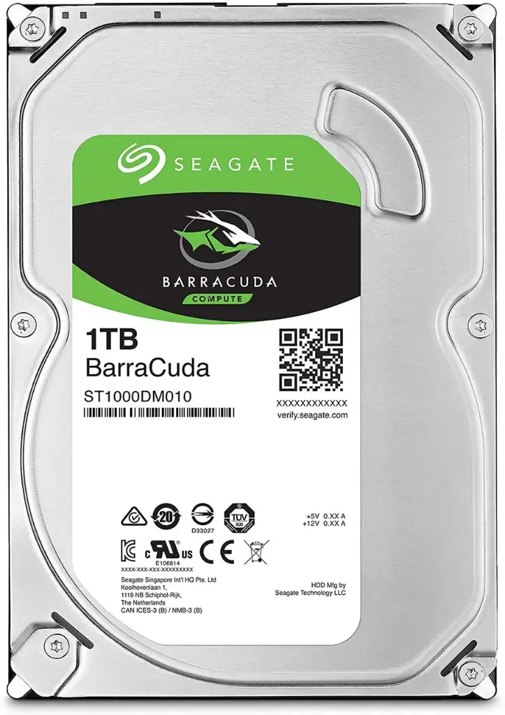 Seagate BarraCuda 2TB HDD